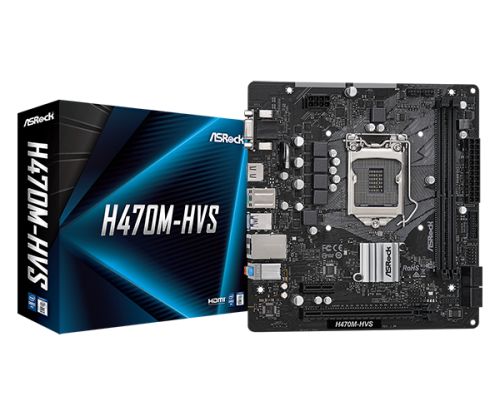 ASROCK H470M-HVS (1200) MOTHER