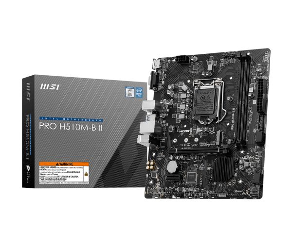 MSI PRO H510M-B II (LGA 1200)  MOTHER