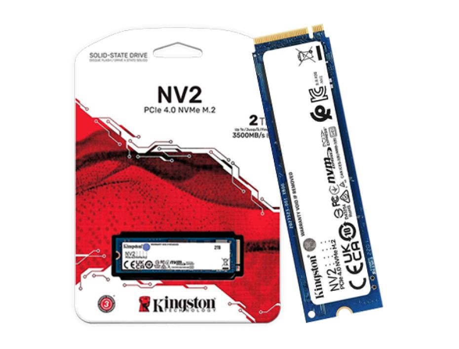 DISCO RIGIDO SSD 2TB KINGSTON M2 NV2 NVME PCIE 4.0
