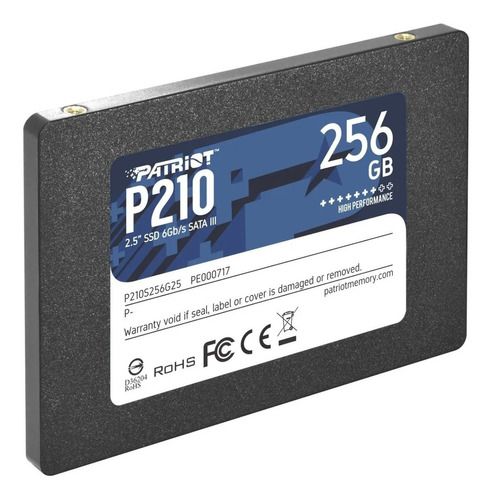 DISCO RIGIDO SSD 256GB PATRIOT P210 9SE00096-P210S256G25 240GB
