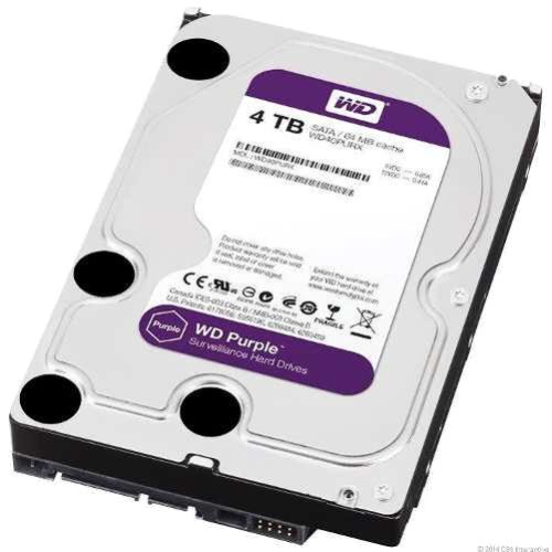 DISCO RIGIDO 4TB SATA WD PURPLE VIGILANCIA