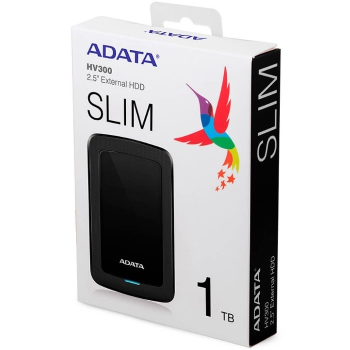DISCO EXTERNO 1TB ADATA HV320 SLIM AHV320-1TU31-CBK NEGRO