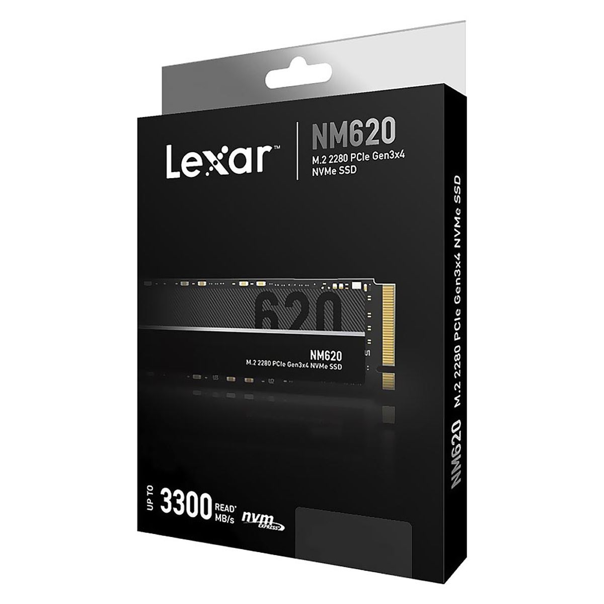 DISCO RIGIDO SSD 512GB M2 LEXAR NM620 NVME 2280 PCIE GEN3 LNM620X512G-RNNNU 480GB