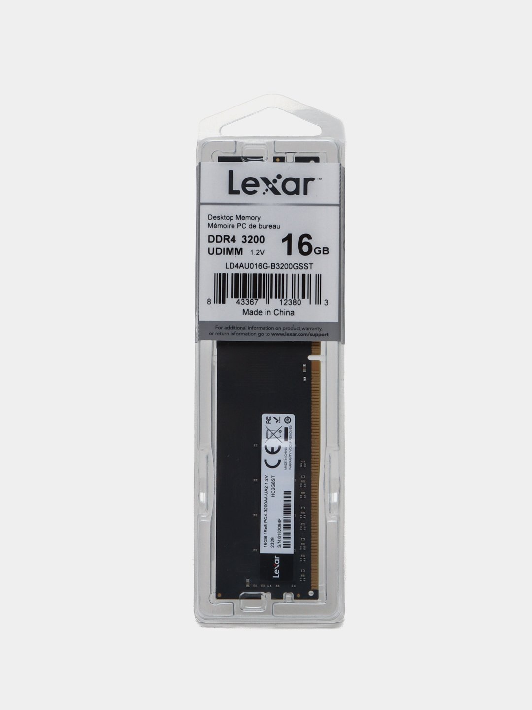 DDR4 16GB 3200 LEXAR LD4AU016G-B3200GSST 1.2V HC2G8ST