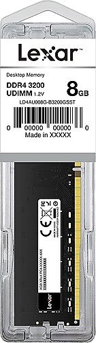 DDR4 8GB 3200 LEXAR LD4AU008G-B3200GSST