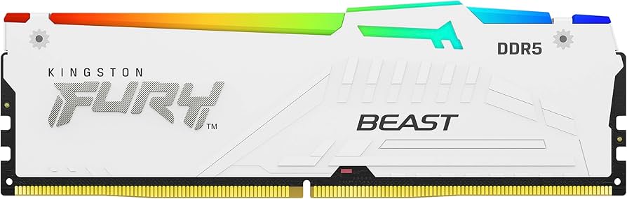 DDR5 16GB 6000 KINGSTON FURY BEAST WHITE	