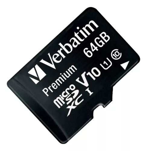 MICRO SD 64GB VERBATIM C10 XC 44084