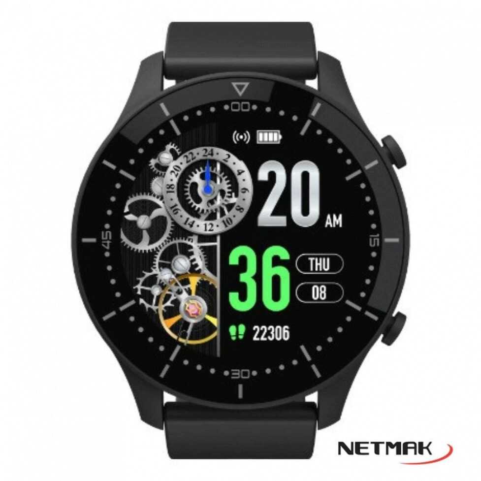 RELOJ OUTLET SMARTWATCH NETMAK NM-ACTIVE BT 5.0 DETALLE
