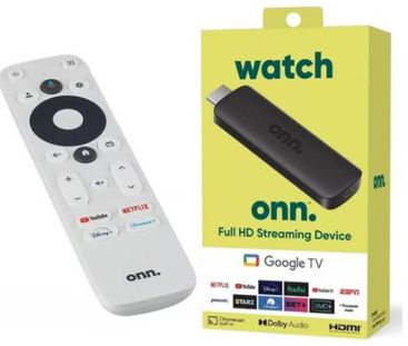 MULTIMEDIA CENTRAL ONN GOOGLE TV 2K FULL HD BUILT-IN VOICE SMART TV CON CARGADOR