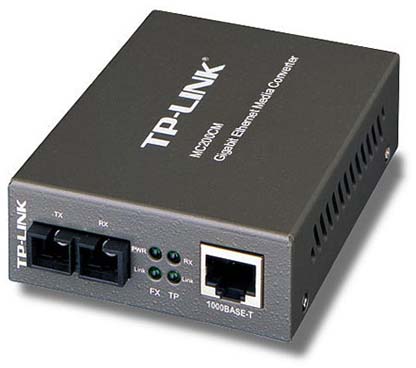 MEDIA CONVERTER OUTLET TP-LINK MC220L | SLOT SFP | GIGABIT