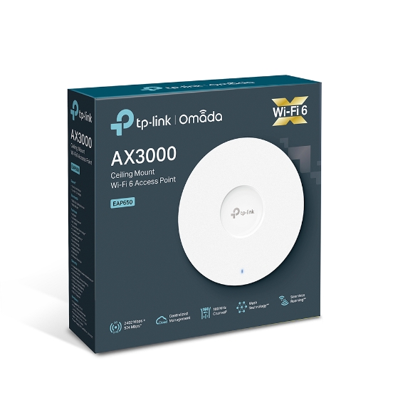 AP TP-LINK EAP650 AX3000 OMADA CEILING MOUNT
