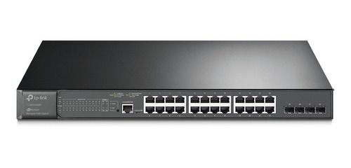 SWITCH TP-LINK TL-SG3428MP | 24 PUERTOS + 4 SFP | GIGALAN | POE 24 PUERTOS 384W TOTAL | OMADA ADMINISTRABLE