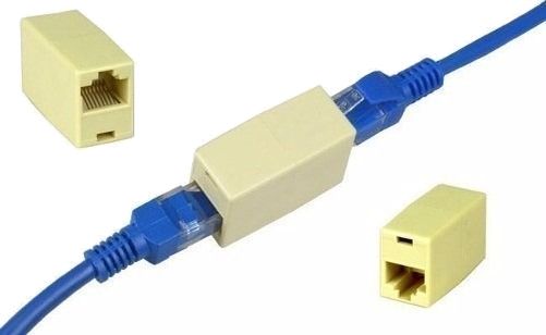 ADAPTADOR UNION RJ-45 H/H RED  EMPALME