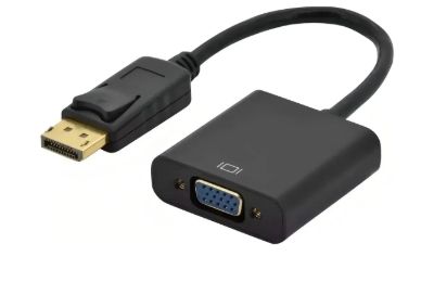 CONVERSOR DISPLAYPORT MACHO A VGA HEMBRA NETMAK NM-C105