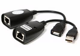 EXTENSOR USB POR CABLE UTP / RJ 45 / RED