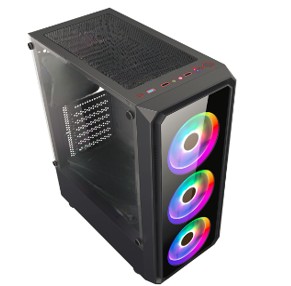 GABINETE ALUNA AL-LX76 C/FUENTE 600W 80 PLUS WHITE