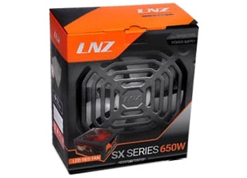 FUENTE LNZ 650W XT650-PS RED FAN	