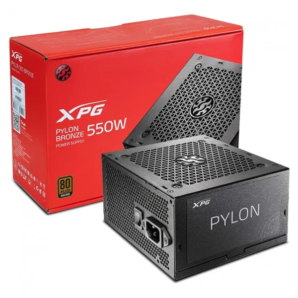 FUENTE XPG ADATA PYLON 550W 80 PLUS BRONZE PYLON550B-BKCAR	