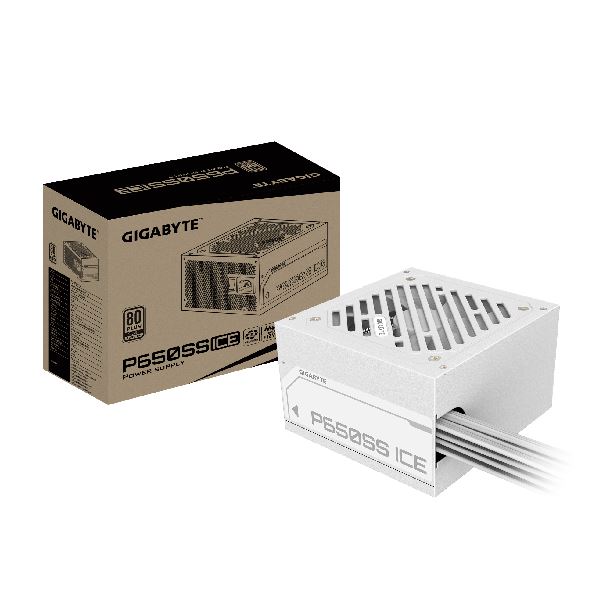 FUENTE GIGABYTE 650W WHITE GP-P650SS ICE 80 PLUS SILVER	