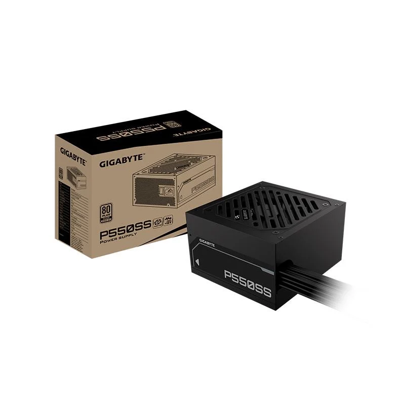 FUENTE GIGABYTE 550W BLACK P550SS 80 PLUS SILVER	
