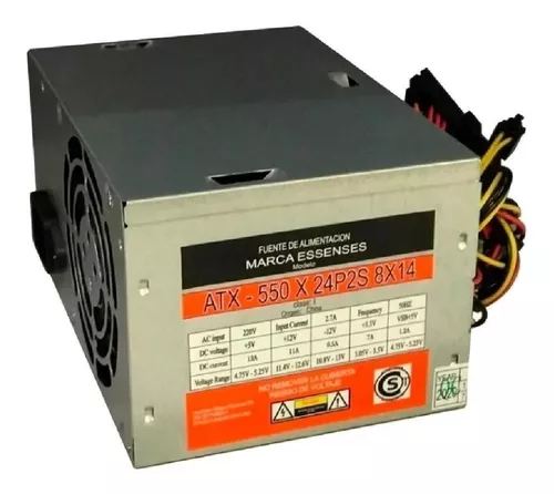FUENTE ESSENSES 550W ATX-550