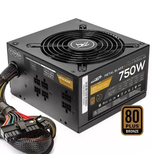 FUENTE SENTEY 750W MBP750-GM 80 PLUS BRONZE	METAL BLADE