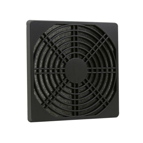 REJA DE TURBINA 120X120MM PLASTICA CON FILTRO FAN VENTILADOR COOLER
