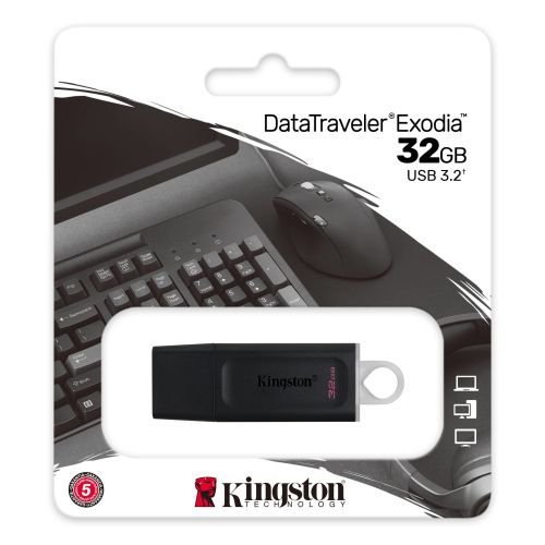 PEN DRIVE 32GB KINGSTON EXODIA 3.2