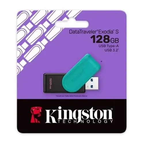 PEN DRIVE 128GB KINGSTON EXODIA 3.2 DTXS	
