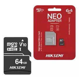 MICRO SD 64GB HIKSEMI NEO PLUS MODELO HS-TF-E1	