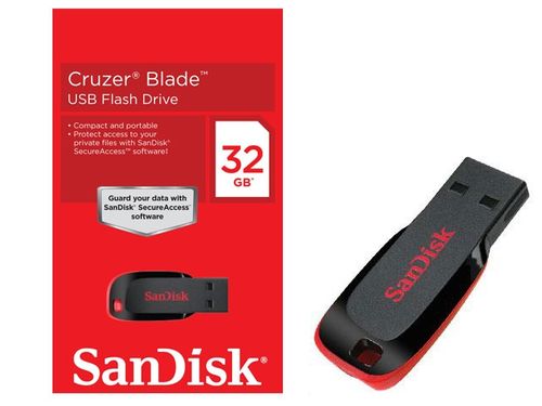 PEN DRIVE 32GB SANDISK BLADE