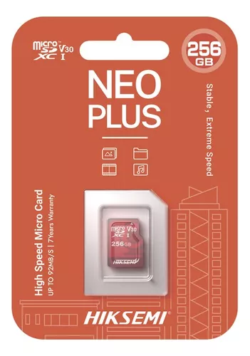 MICRO SD 256GB HIKSEMI NEO PLUS MODELO HS-TF-E1	