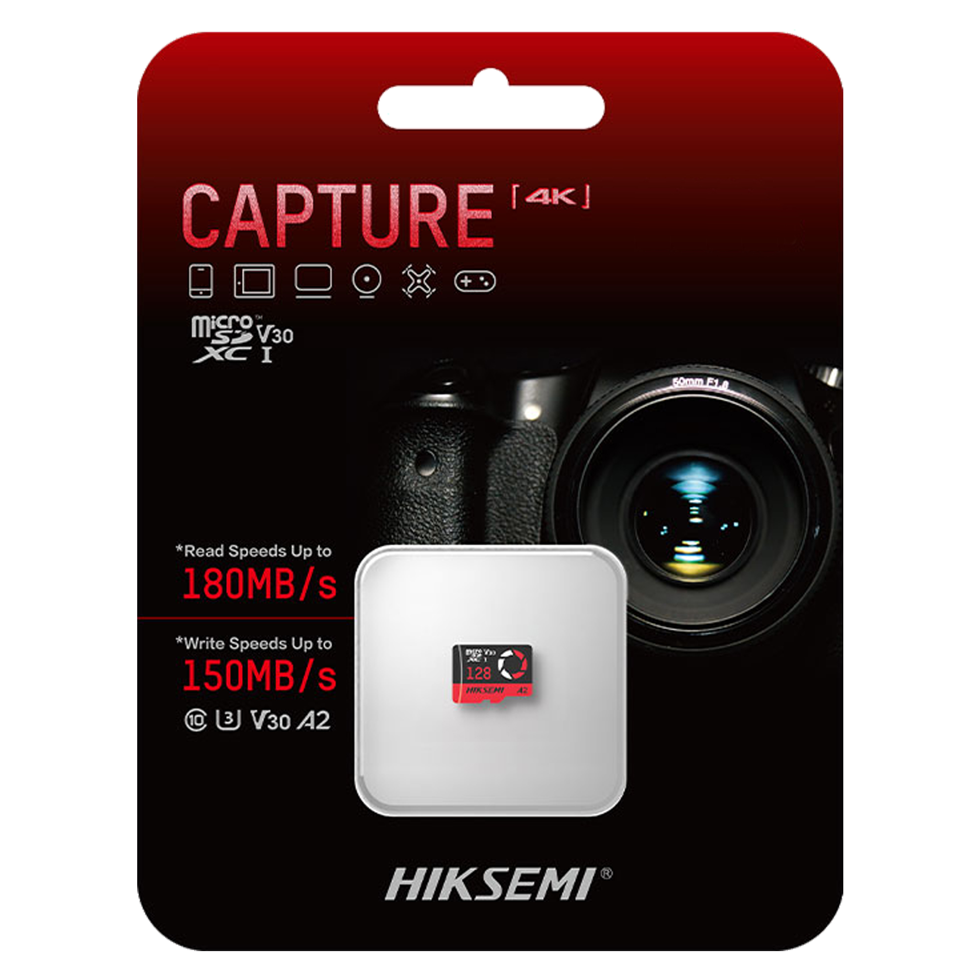 MICRO SD 128GB HIKSEMI CAPTURE HS-TF-E3 128G	