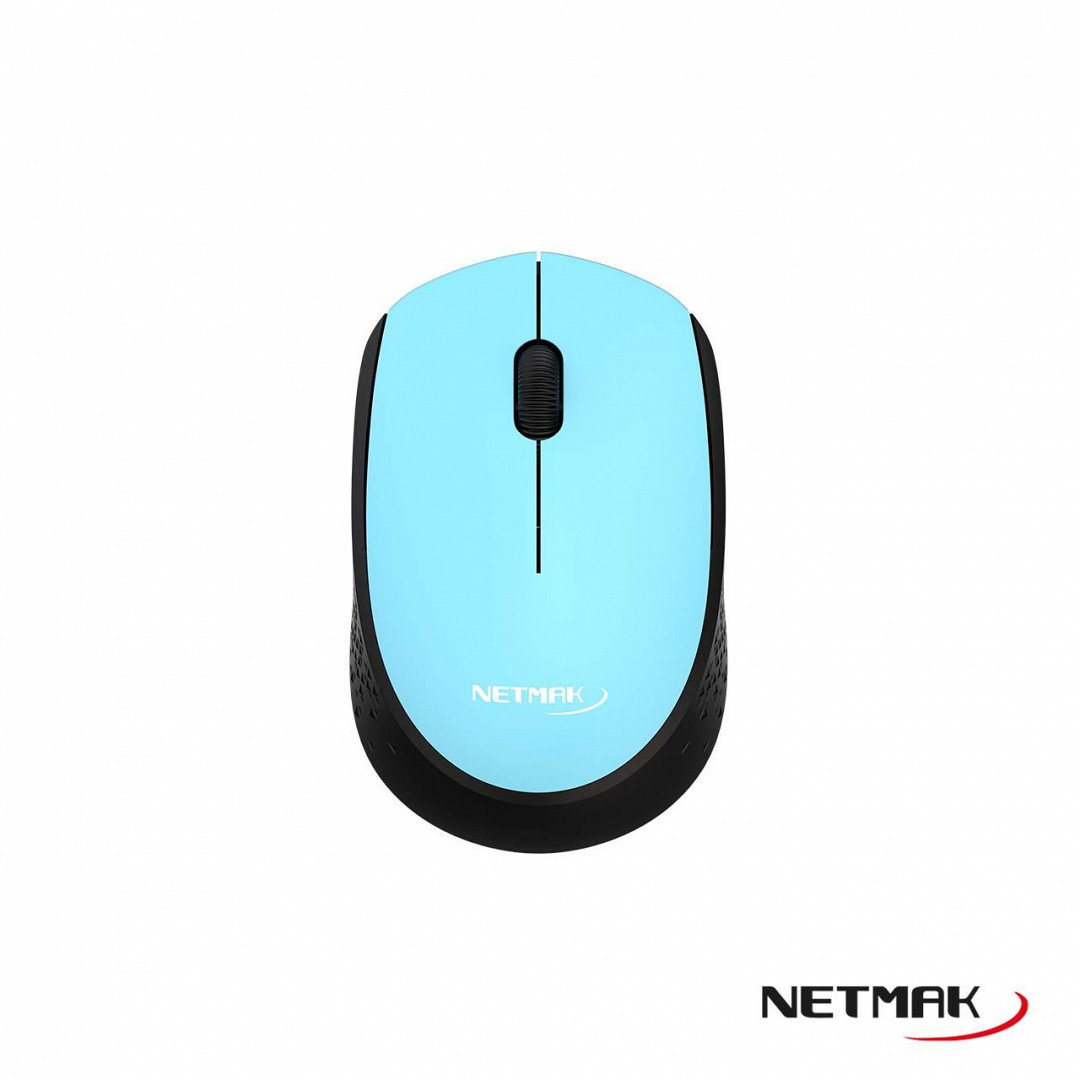 MOUSE NETMAK WS NM-M680 CELESTE INALAMBRICO