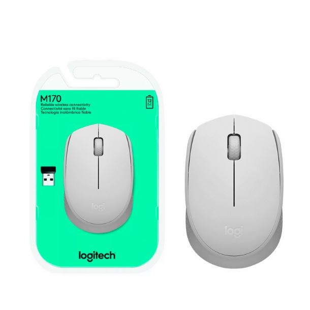 MOUSE LOGITECH M170 BLANCO Inalambrico WS (4)