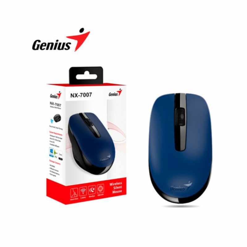 MOUSE GENIUS NX-7007 WIRELESS AZUL