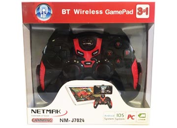 GAMEPAD NETMAK BT ANDROID/PC  + SOPORTE NM-J7024 - JOYSTICK (40)