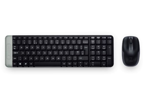 TECLADO+MOUSE LOGITECH MK220 Inalambrico WS 