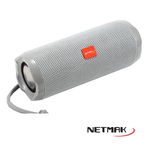 PARLANTE NETMAK NM-FLOW BLUETOOTH 10W GRIS