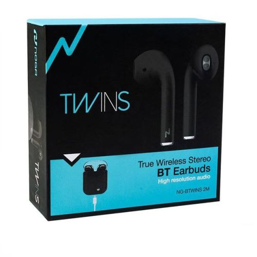 AURICULAR NOGA BT NG-BTWINS 2 NEGRO BLUETOOTH