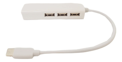 CONVERSOR | ADAPTADOR NETMAK NM-TC40 | TIPO C A 3 USB + 1 RJ-45