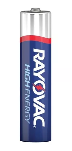 PILA AAA RAYOVAC ALCALINA 824-10MBLA-LR03 1.5V	