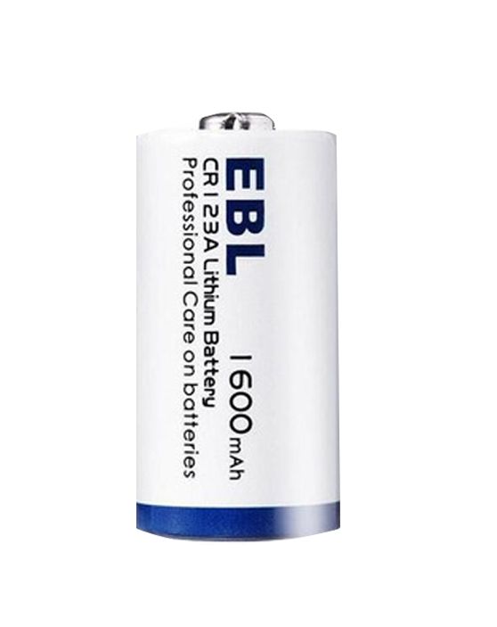 PILA EBL CR123A 3V 1600MAH LITIO	