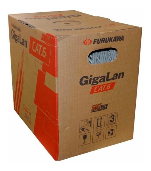 CABLE UTP FURUKAWA 305MTRS INTERIOR CAT6 CODIGO 23400149