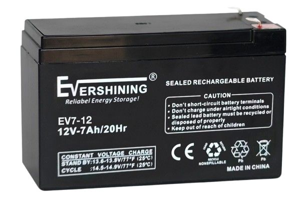 BATERIA EVERSHINING NP7 12V 7A EV127	