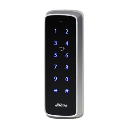 LECTOR DAHUA DHI-ASR1201D-D | TARJETA Y TECLADO | 125KHZ EMARINE | RS-485 Y WEIGAND | PARA CONTROL ACCESO