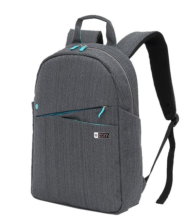 MOCHILA PARA NOTEBOOK 15.6 ZOM ZB-310J GRIS | USB