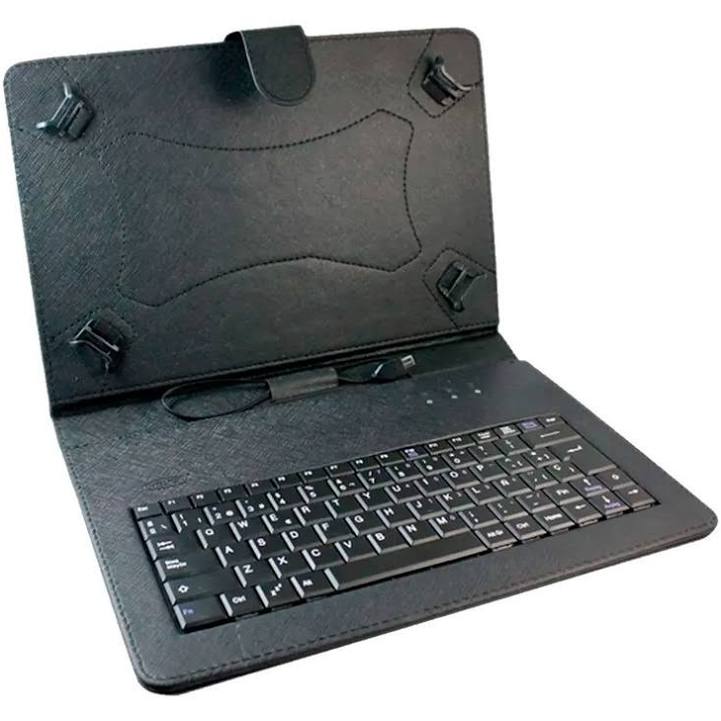 FUNDA PARA TABLET CON TECLADO 7 INTCO TKB07B