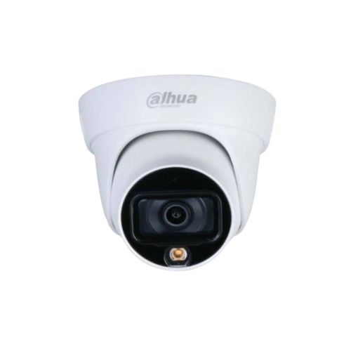  DAHUA HAC-HDW1209TLQP-LED-0280B | 2MPX | FULL  COLOR | DOMO | 2.8MM | METAL + PLASTICA  | EXTERIOR | 20MTRS IR | QUICK INSTALL