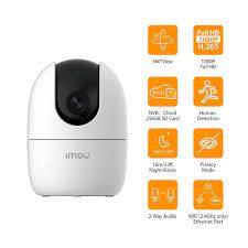  IP WIFI IMOU RANGER 2-D IPC-A22EP-G MOVIMIENTO - WIFI - INTERIOR - SLOT SD - CON AUDIO - POR DAHUA - 2MPX